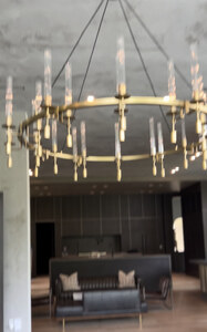 Marmorino Chandelier Ceiling