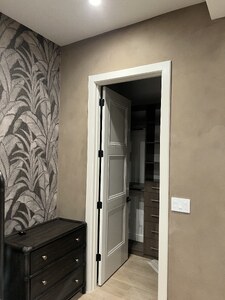 Lime Wash Double Height Wall