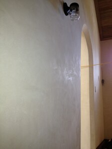Lime Wash Hallway